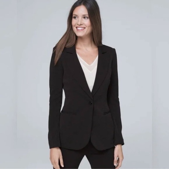 White House Black Market Jackets & Blazers - White House Black Market The Essential Blazer Jacket Black Size 2
